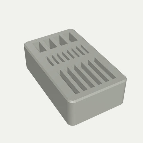 Holder for SD-kort, microSD og USB-pinner