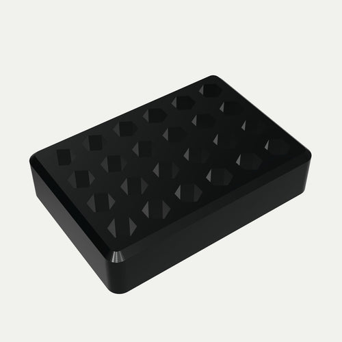 Bitsholder for 1/4"-bits i svart