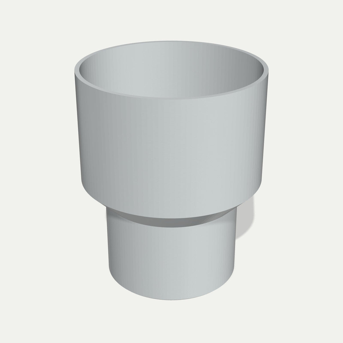 Koppholder-adapter for store flasker og krus i grå