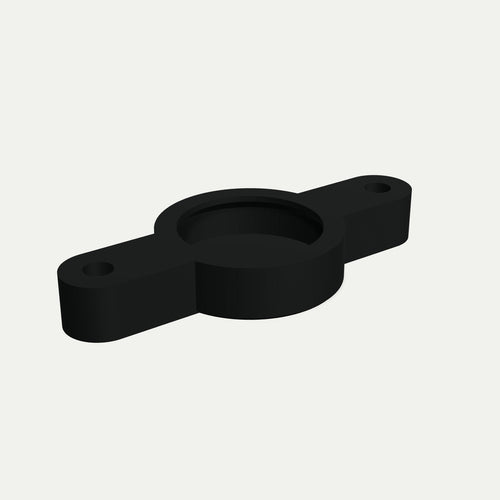 AirTag-holder for sykkel – under flaskeholderen i svart