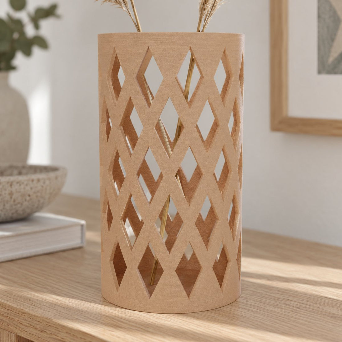 3D-printet nettvase: høye spisser – illustrasjon
