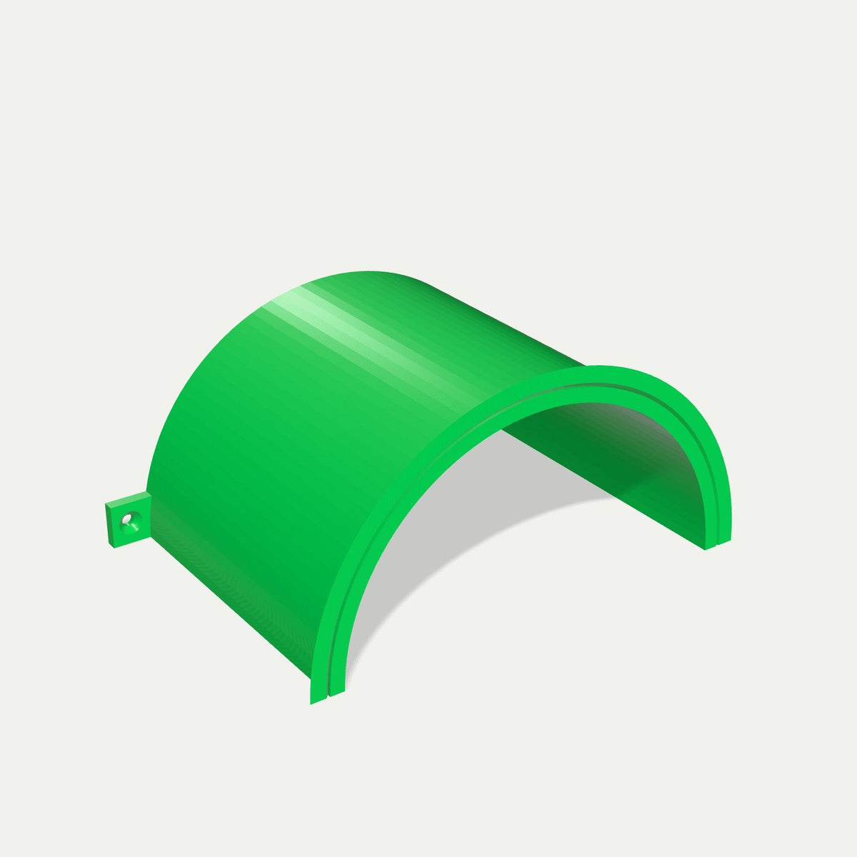 Hageslangeholder for vegg i grønn